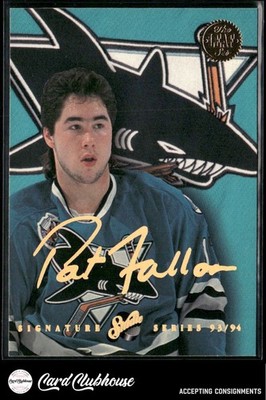 1993-94 Leaf Studio Signature Series #2 Pat Falloon
