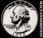 1964 Washington Quarter- Silver- Choice Gem Proof Luster No Reserve #J1284