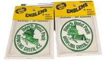 Vintage Beech Bend Park Bowling Green KY Embroidered Souvenir Patch Lot 2 0366