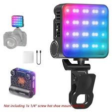 Zhiyun CM15 15W RGB LED Video Light Full Color On Camera Light 2500-10000K mini