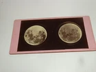 STEREOSCOPE PICTURE - THE MOON by WARREN DE LA RUE - v. v. 1900 - 7