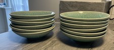 Jars Ceramistes: Set of 12 Tourron Medium Bowls - Jade - Excellent Condition