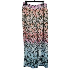 Reiss Pants Serena wide leg floral size 10