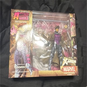 Kaiyodo Amazing Yamaguchi Revoltech Gambit Figure X-Men No.012 2 Type Face
