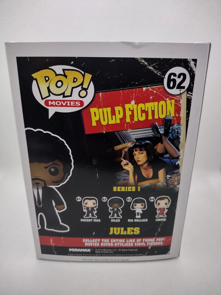 Funko POP Lote de 2 Pulp Fiction: Jules Winnfield, Vincent Vega Foto 3 de 4