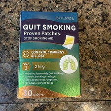 Bulpol Quit Smoking Proven Patches 30 Patches