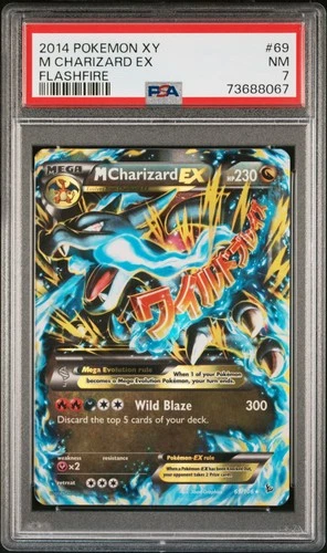 M Charizard Ex Pokemon Xy Flashfire 69 NM PSA 7