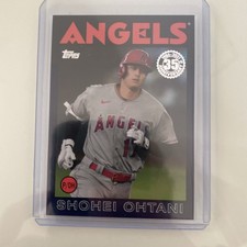 2021 Topps - 1986 Topps Baseball 35th Anniversary Shohei Ohtani #86B-22 Blue