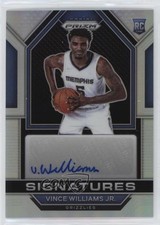 2022 Panini Prizm Rookie Signatures Silver Vince Williams Jr #RSI-VWJ Auto 1e33