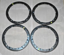 2017 2018 2019 FORD F150 F-150 RAPTOR WHEEL RING TRIM RING HL3V-1021-AB RING (4)