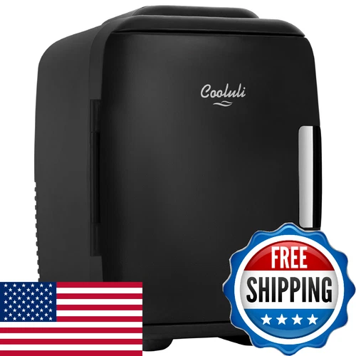 Cooluli Mini Fridge For - Car - 4L/6 Can Electric Plug In For Food