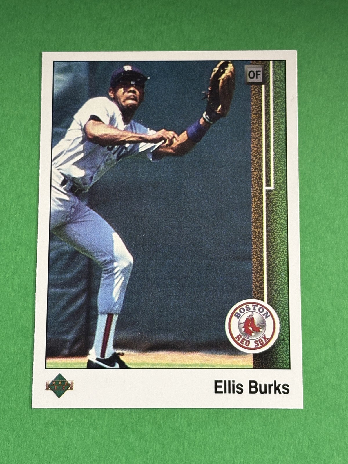 Ellis Burks 1989 Upper Deck Boston Red Sox #434 O389