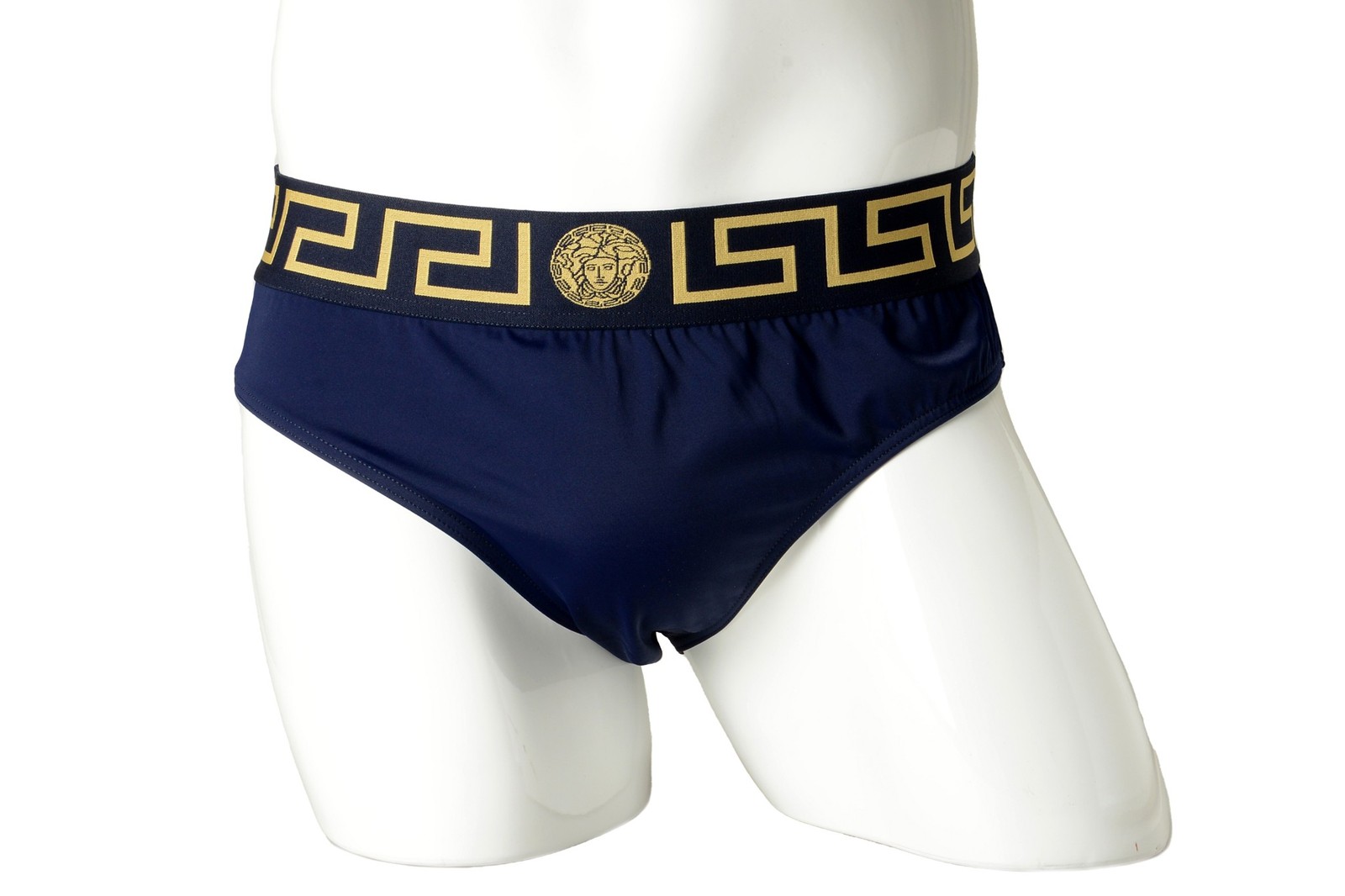 Versace Mens Greeca Border Low Rise Swimwear Slip Versace sz 8 US 2XL IT 56 24690₽