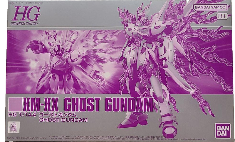 HG 1/144 XM-XX GHOST GUNDAM CROSSBONE Gunpla Model kit BANDAI Japan