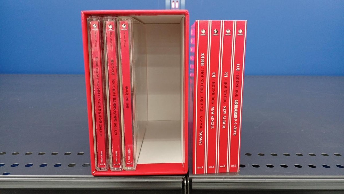 ハウンドドッグDVD/19802005 RED BOX〈完全受注生産・4枚組〉