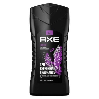 19,97 /L - 6er Pack Axe Duschgel 3in1 ''Excite - 12H Refreshing Fragrance''- 250ml