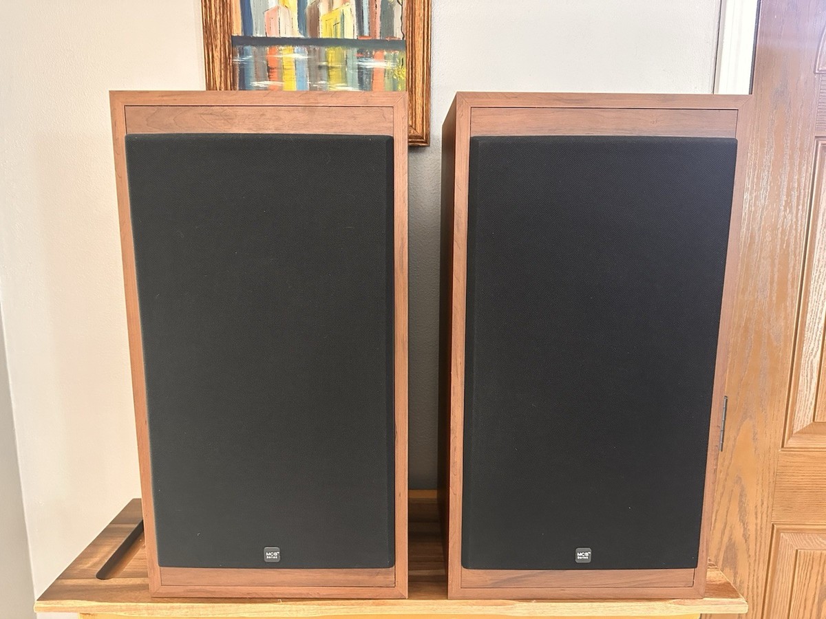 MCS Modular Component Systems 3-Way Reflex Speaker Pair #683-8229