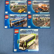 Lego City 8404 Instruction Booklets Manuals Books 1 - 5