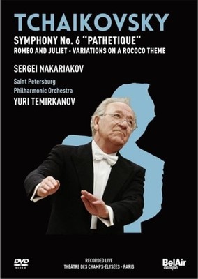 Music Dvd - Pyotr Ilyich Tchaikovsky - Symphony No.6 Op.74  - Bel Air Classiques