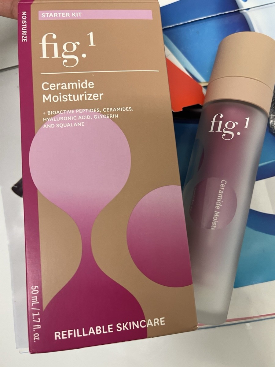 Fig. 1 Ceramide Moisturizer Cream STARTER KIT 1.7 Oz New/Boxed