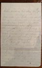 95th Illinois Infantry Civil War Letter Lake Providence Colored Good Stout Men