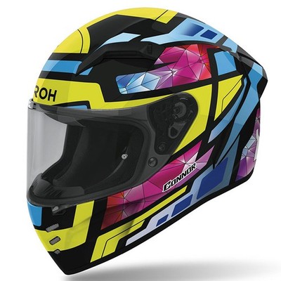 AIROH CONNOR STELLAR BUNT GLANZ MOTORRAD MOTORRAD INTEGRALHELM