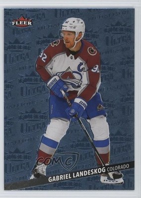 2025-26 Upper Deck Fleer Ultra Medallions Platinum 26/100 Gabriel Landeskog 1da5
