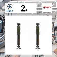 2x ORIGINAL® Japanparts MM-00729 Stoßdämpfer Hinten