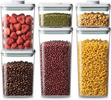 Pop Airtight Food Storage Containers with Lids Stackable Containers for Kitchen