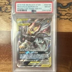 Pokemon TCG 2019 SM Black Star Promo Pikachu & Zekrom GX SM168 Holo PSA 8 EN