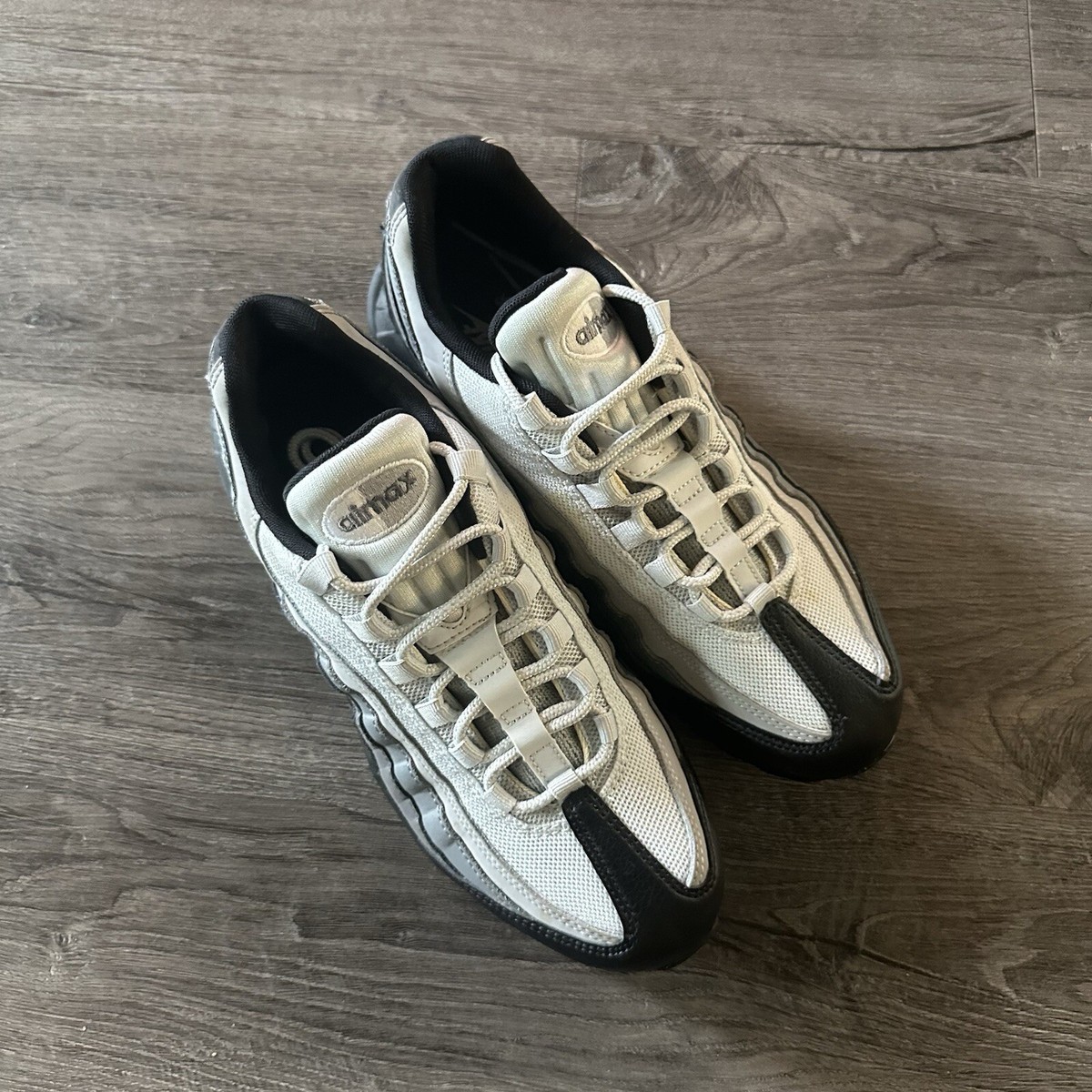 RARE Nike Air Max 95 Essential Black Grey Mens Shoes 749766