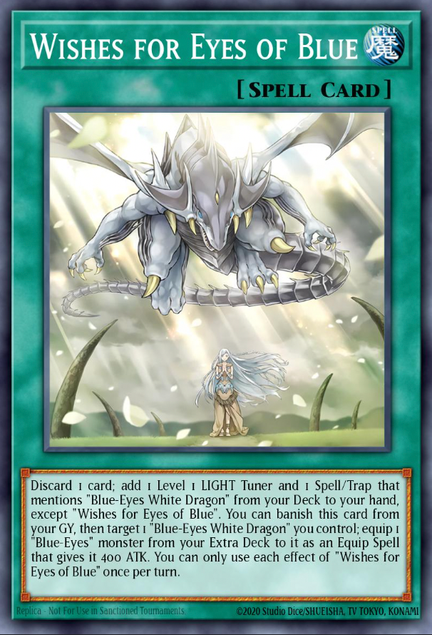 Wishes for Eyes of Blue - SDWD-EN042 - Secret Rare 1st Edition NM - Yu-Gi-Oh  | eBay