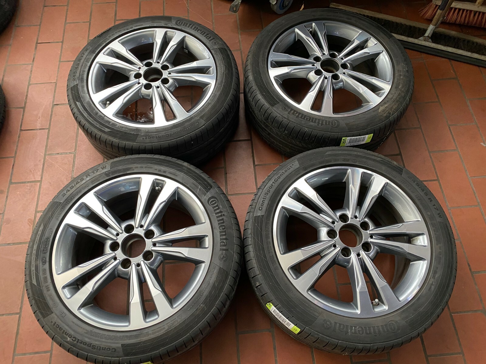 Original Mercedes Benz E Klasse W212 Alufelgen 17 Zoll  