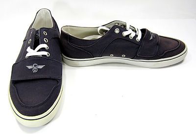 Creative Recreation Shoes Cesario Lo Canvas Navy Blue Sneakers Size 10.5