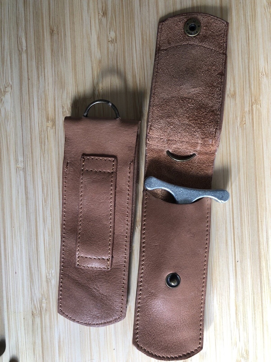 Man BROWN Key Holder In Leather XAMGRE40200RLXPZS410