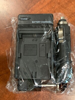 2X LP-E6 Replacement Battery Pack + Charger For Canon 