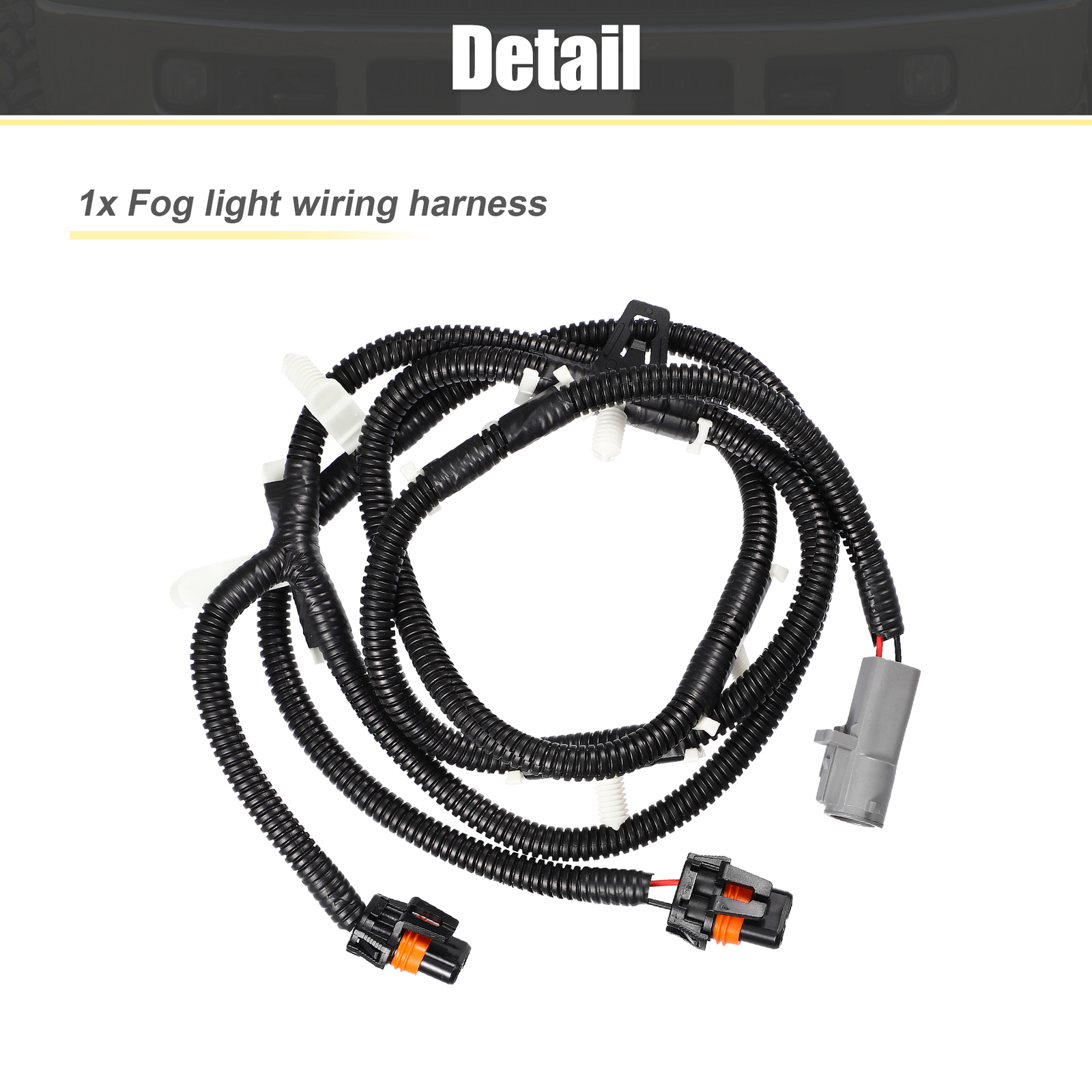 Fog Light Wiring Harness Single Custom for Ford F250 F350 Super Duty