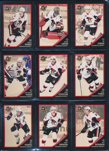 2006-07 to 2015-16 Choice Binghamton Senators AHL Team Set Single Cards - U PICK - Picture 124 of 194