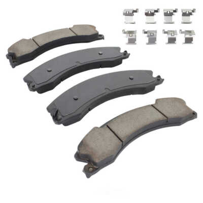 Disc Brake Pad Set-Premium Ceramic Brake Pads with Hardware Quality-Built