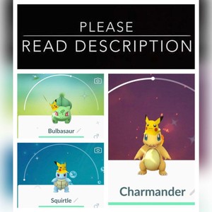 Shiny Bulbasaur Charmander Squirtle Go Fest Pikachu Visor Pokemon Go Ebay