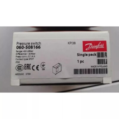 New Danfoss KPI38 060-508166 Pressure Switch Controller Fast Shipping