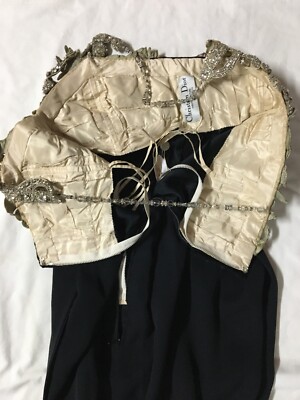 CHRISTIAN DIOR Haute Couture AW1990 Embellished Dress US8 | eBay