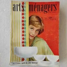 ARTS MENAGERS No 85 De 1957 PATRONS MEUBLES LA SÉRIGRAPHIE MACHINE À REPASSER...