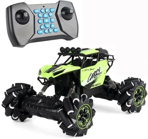 RC 1:16 High-Speed Dancing Lateral Drift Buggy Car Off-Road - Green - Picture 4 of 5