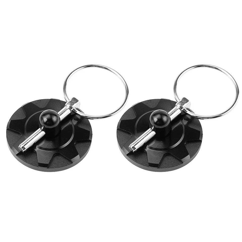 Kit de ajuste de apariencia de bloqueo de pasador de campana de carreras de aluminio Billet CNC universal para automóvil Foto 2 de 4