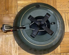 Krinner's Tree Genie M Christmas Tree Stand, Easy Foot Pedal Tightening, Medium