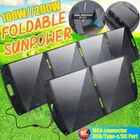 4-in-1 200W Waterproof Portable Super Charger Solar Power Bank for Mobile Phone