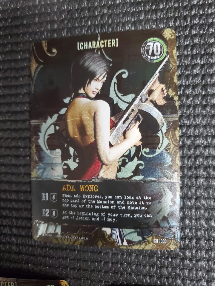 Resident Evil Deck Building Game Rare 7 Card Promo Pack of PR & CH Characters - Image 4 of 4