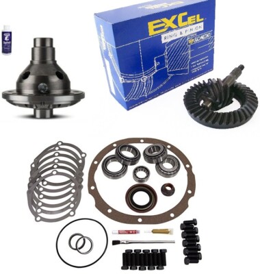 Ford 9'' 5.14 Ring and Pinion 28 Spline Traclok Posi Master Kit Excel Gear Pkg