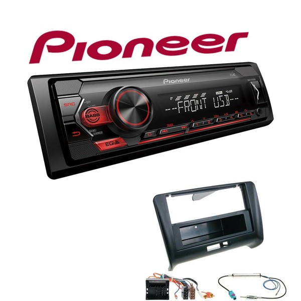 Pioneer 1-DIN Autoradio USB AUX Android Einbauset FüR Audi TT 2006-2014 Bose-image